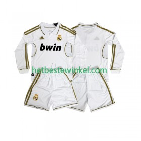 Real Madrid 2011 2012 Voetbalshirts Retro Kind Thuis - LS
